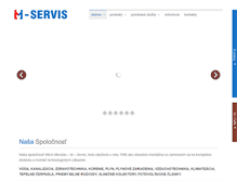 Tablet Screenshot of mservis.info